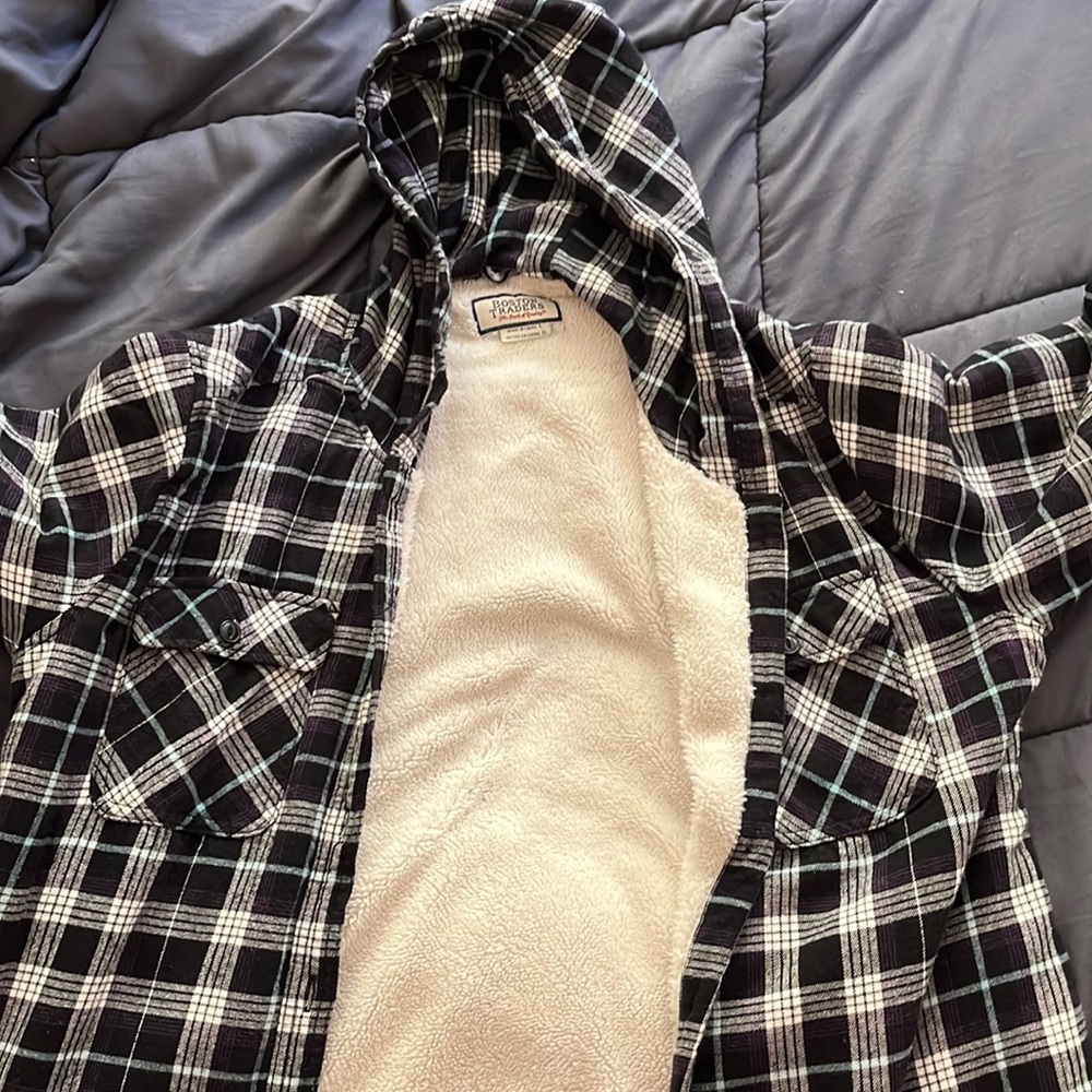 Large Boston Traders Sherpa Shirt